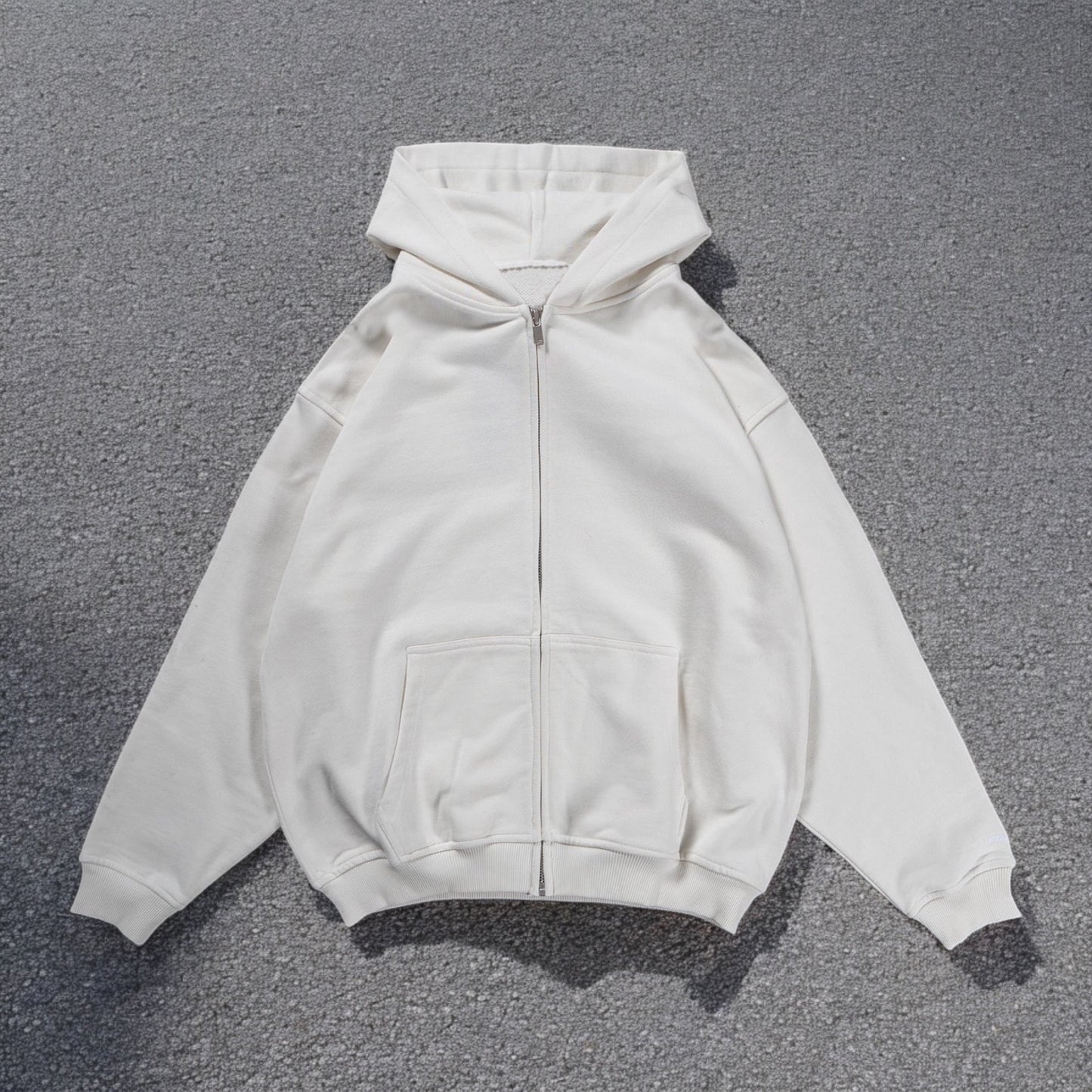 The White Zipup Jacket